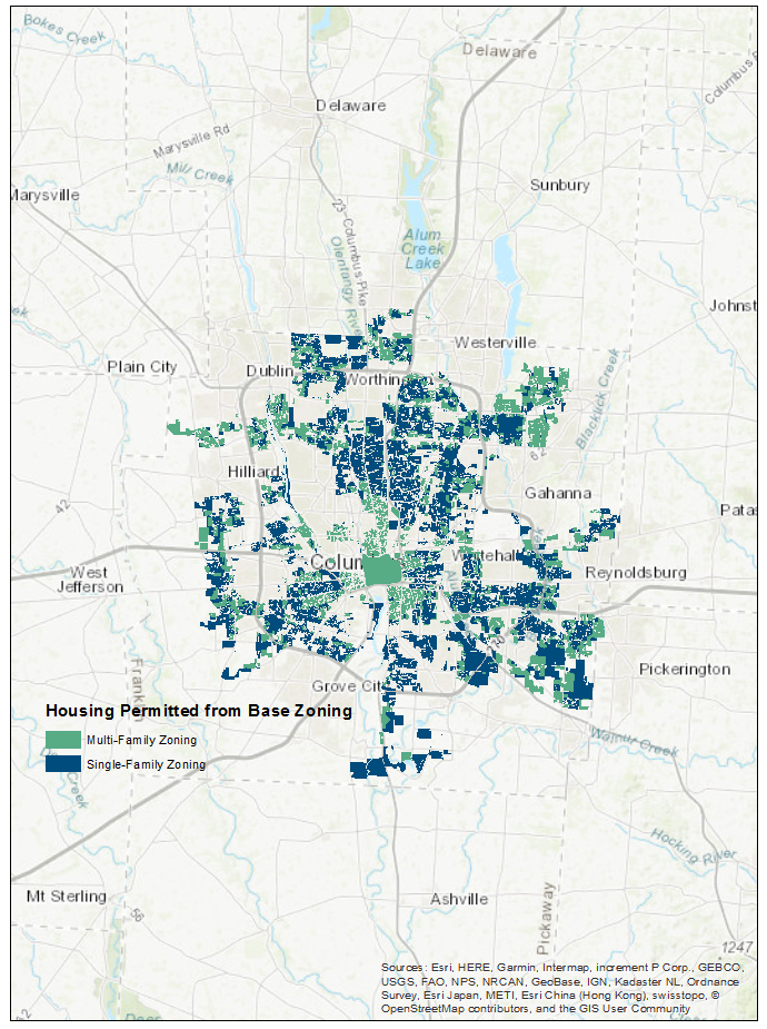 City Of Columbus Zoning Map Zoning In Columbus: Single-Family Vs. Multifamily